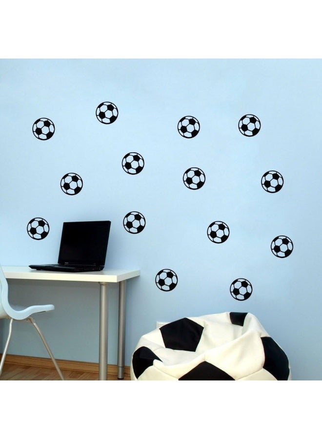 SITAKE 43 Pcs Football Stickers for Boys Room, Vinyl Wall Art for Bedroom Playroom Living Room Window Door Decoration - Image 4